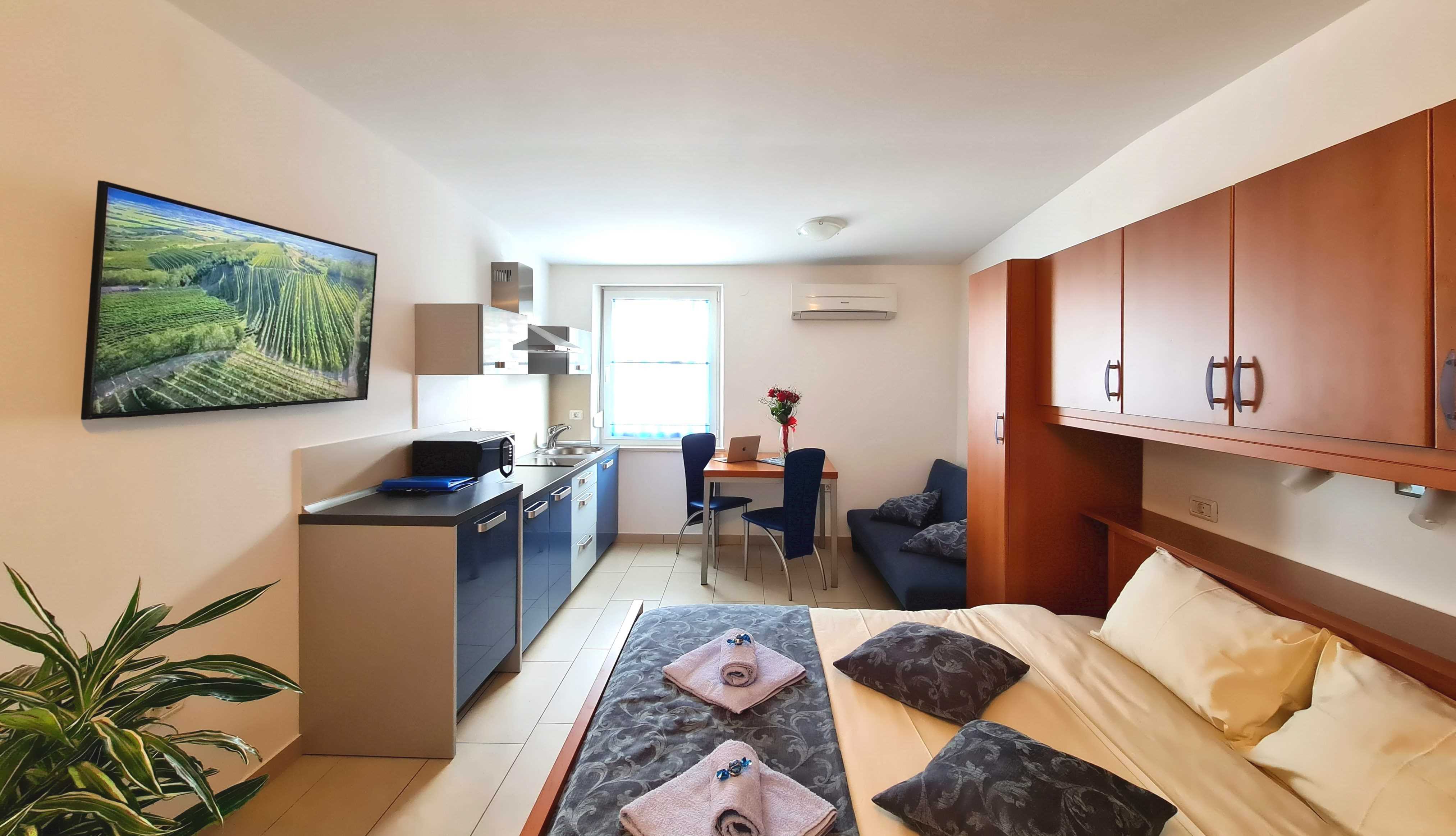 Pogled v apartma Getaway Pri Kobalu